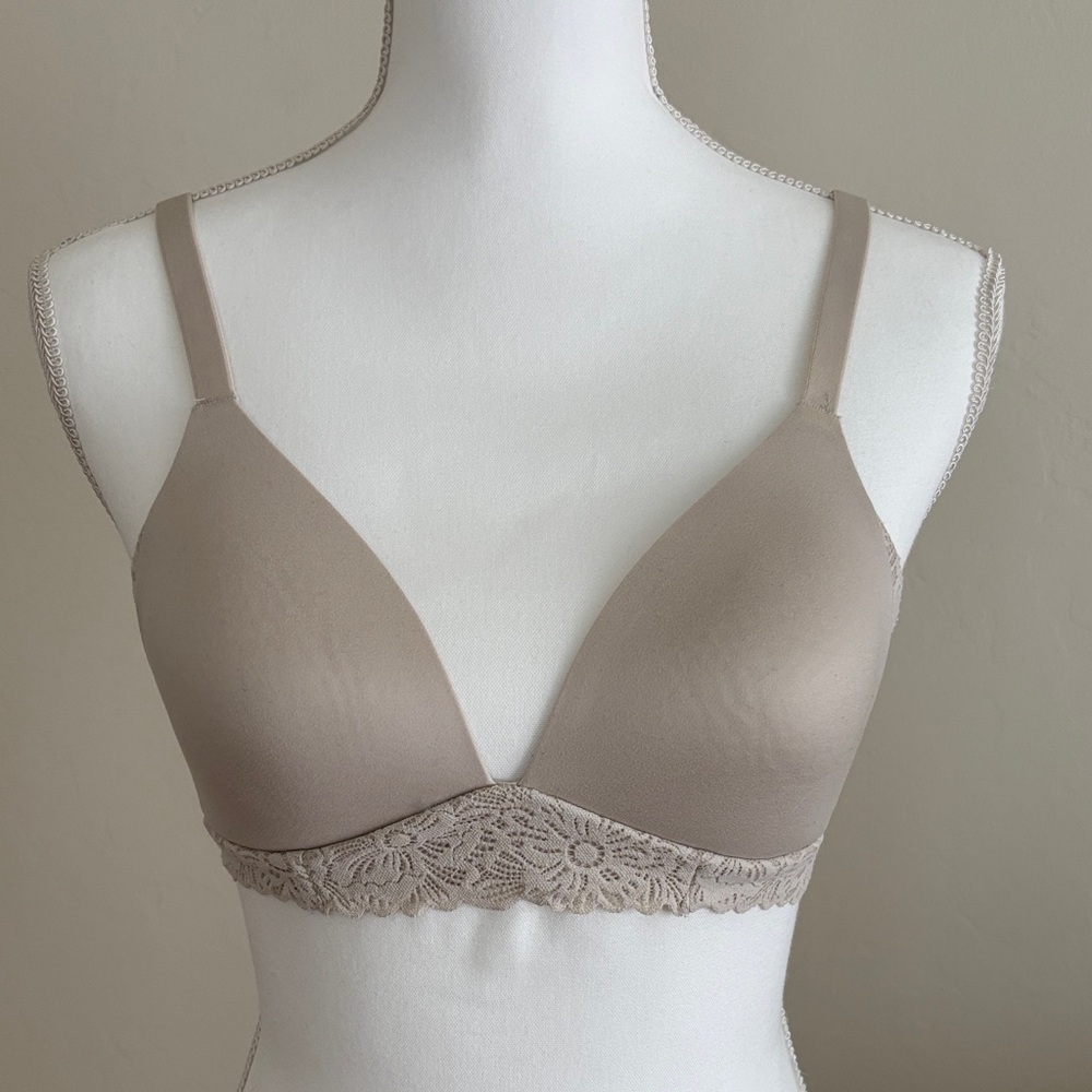 Aerie Sunnie Bloom Lace Wireless Lightly Lined Bra 34B